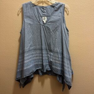 Ivy Jane sleeveless oversized top Large
